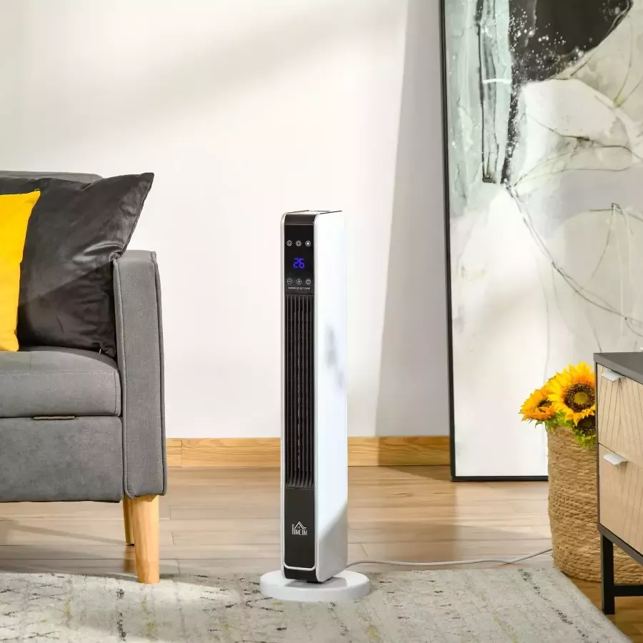 HOMdotCOM Kachel 2000W 21cm x 21cm x 73cm