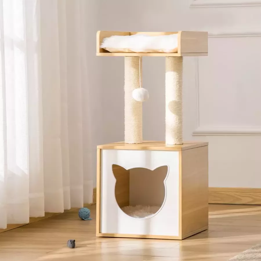 Paws Kattennest 35 cm x 35 cm x 81 cm