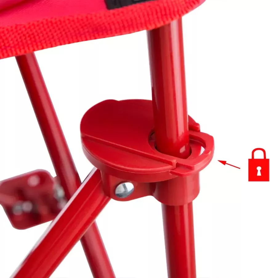 Spielwerk Kinder Tuinstoel Vouwstoel Klapstoel 2stuks Lieveheersbeestje 61x56x34cm