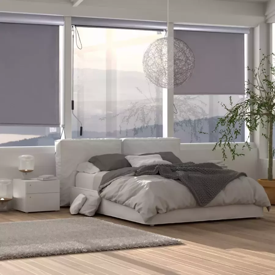 Sunny Rolgordijn 100 x 140 cm grijs