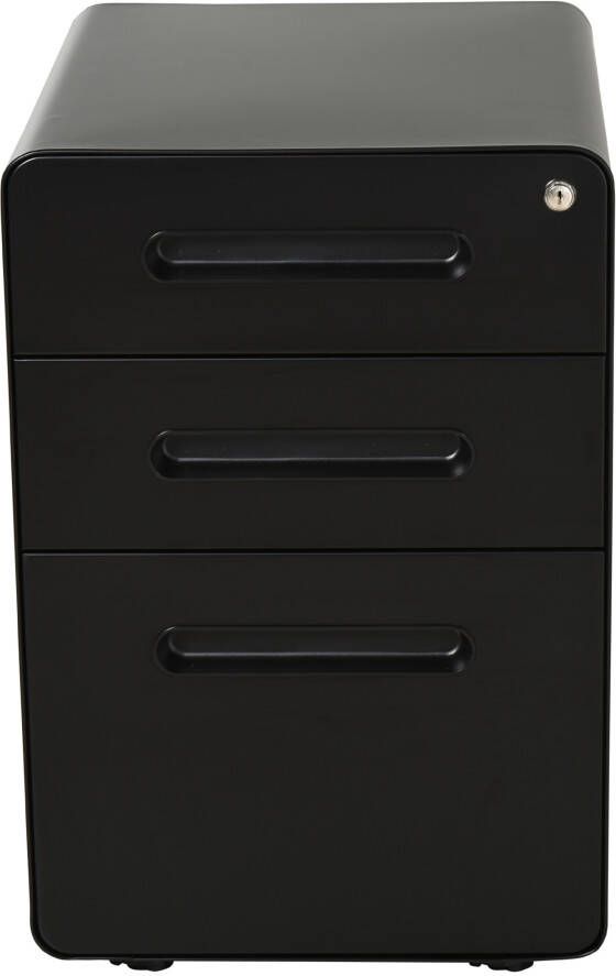 Vinscetto Vinsetto Rolcontainer archiefkast met 3 laden kantoorcontainer staal 924-007 - Foto 8