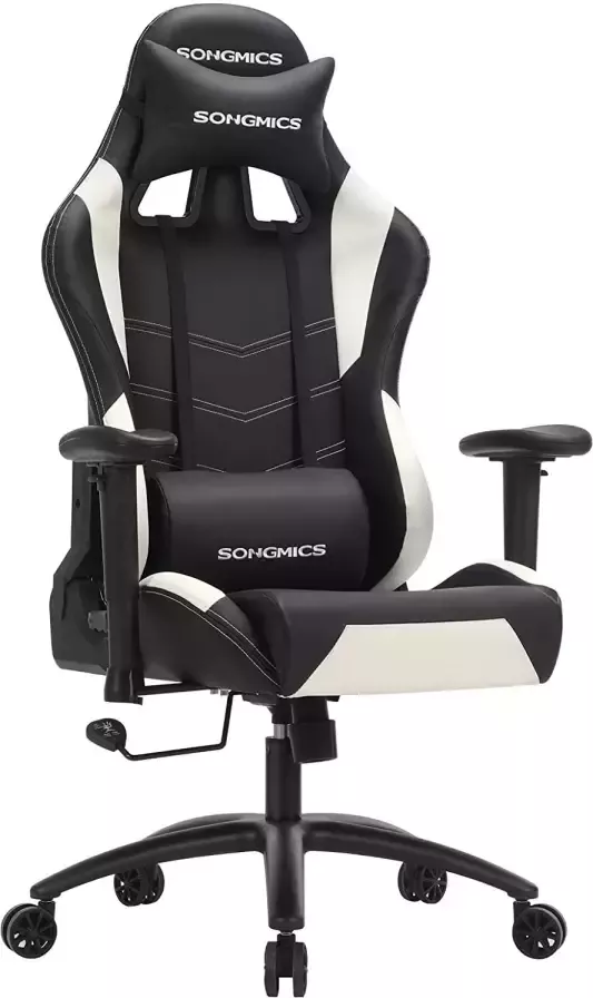 Hoout Bureaustoel Zwart-Wit