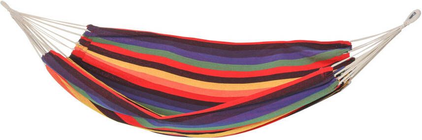 Sunny Hangmat Outdoor Katoen met Draagtas 290 x 150 cm Multicolour