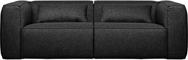 Trendhopper Bank Bean 3 5 zits met kussens donkergrijs gemeleerd