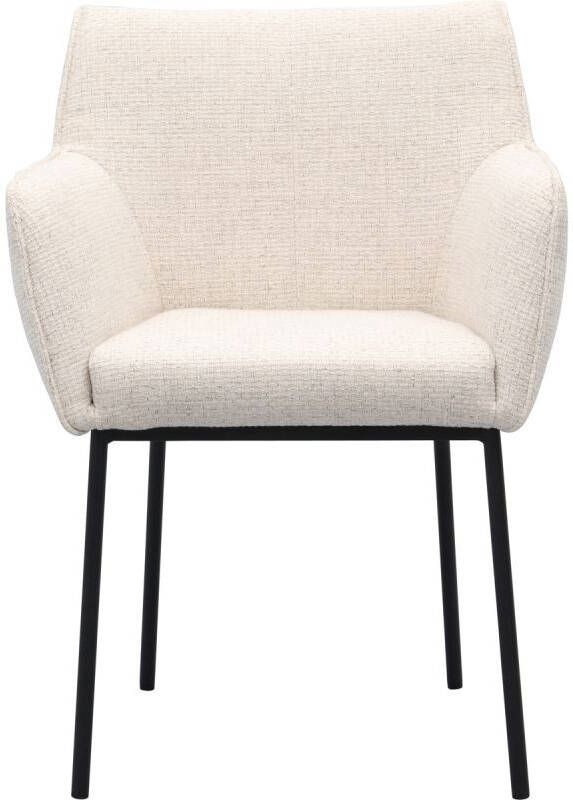 Trendhopper Eetkamerstoel Sare met vaste poot