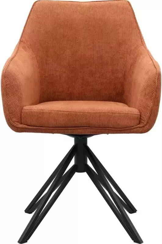 Trendhopper Eetkamerstoel Vicenza draaibaar Copper - Foto 2