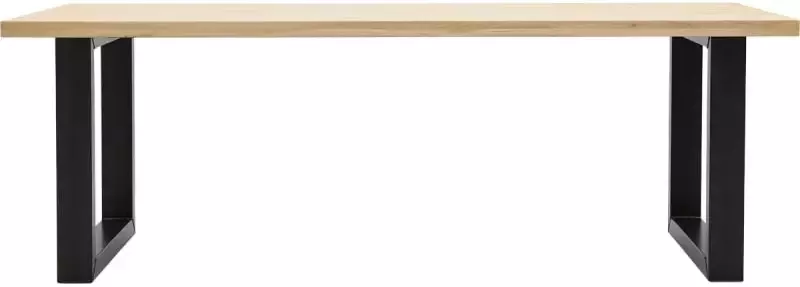 Trendhopper Eettafel Aspen met metalen U-poot