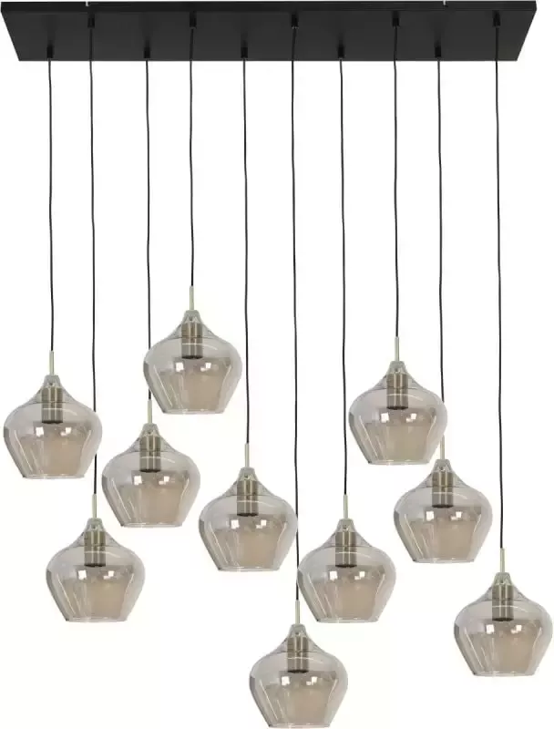 Light & Living Hanglamp RAKEL 124x35x60cm Brons - Foto 2