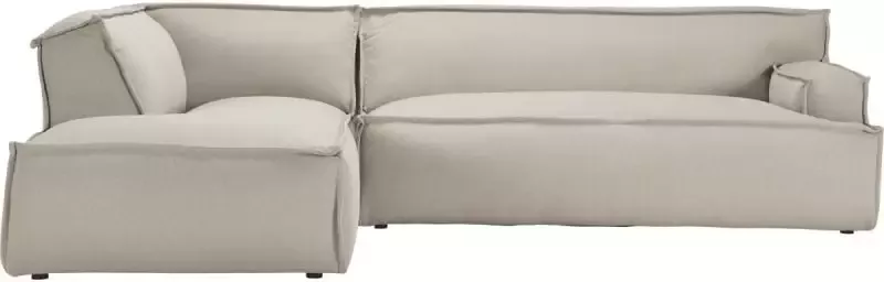 Trendhopper Hoekbank Barletta Mesa Shell links