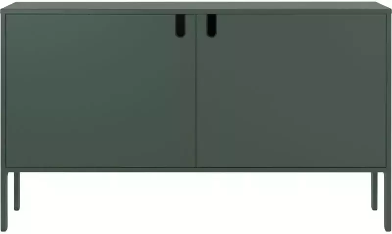 Tenzo dressoir Uno 2-deurs groen 89x148x40 cm Leen Bakker - Foto 2