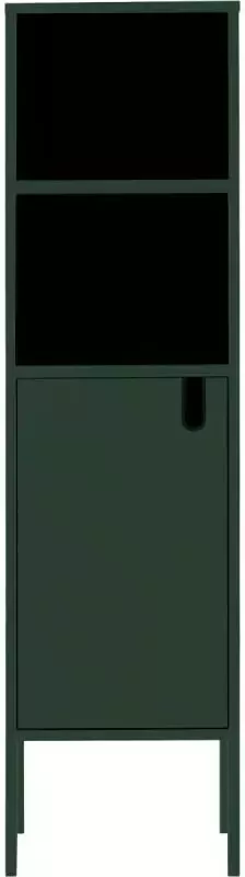 Tenzo wandkast Uno 1-deurs groen 152x40x40 cm Leen Bakker