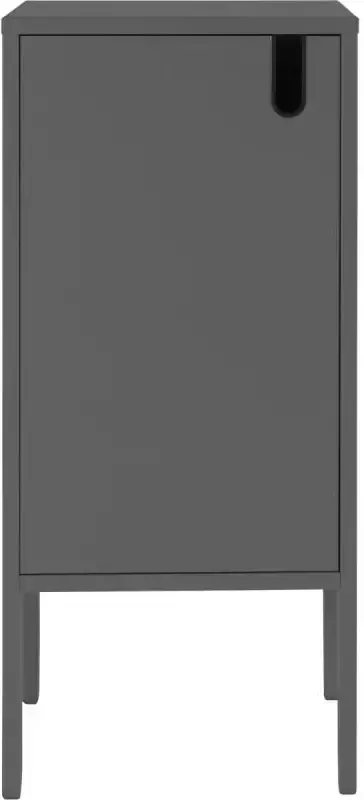 Tenzo wandkast Uno 1-deurs grijs 89x40x40 cm Leen Bakker - Foto 2