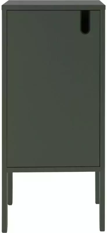 Tenzo wandkast Uno 1-deurs groen 89x40x40 cm Leen Bakker