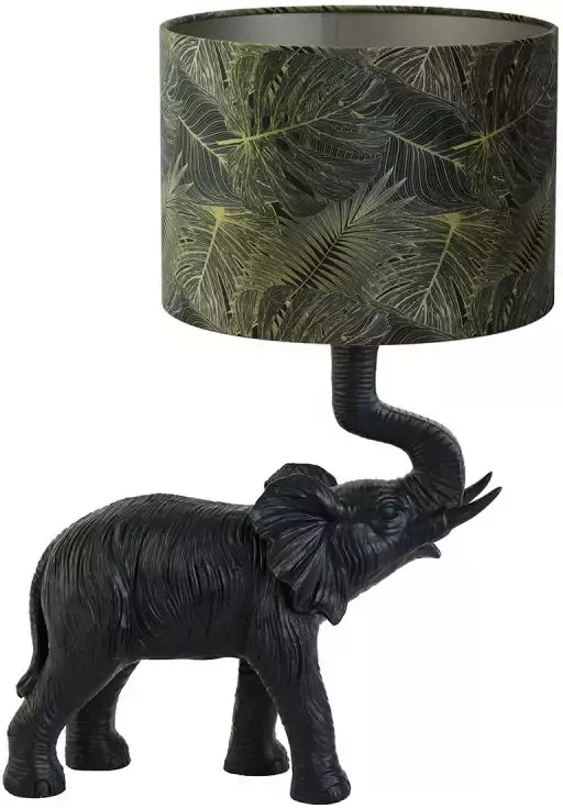 Trendhopper Lampvoet Elephant met Lampenkap Amazone 25-25-18 groen