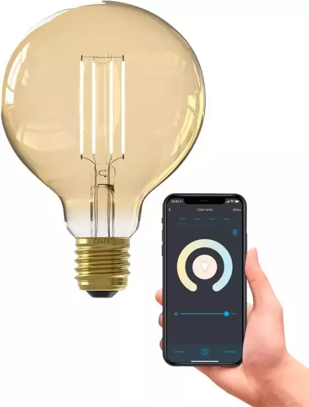 Calex Smart LED-globelamp goudkleurig 7W Leen Bakker - Foto 2