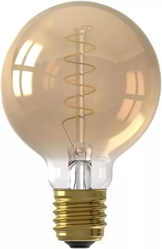 Trendhopper Lichtbron Globelamp Flex 8cm Goud E27 - Foto 1