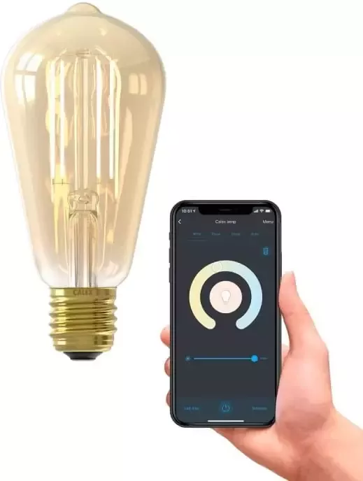 Calex Smart LED-rustieklamp goudkleurig 7W Leen Bakker - Foto 2