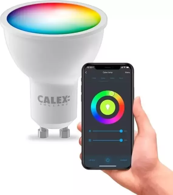 Calex Smart LED-reflectorlamp RGB wit 5W Leen Bakker - Foto 2