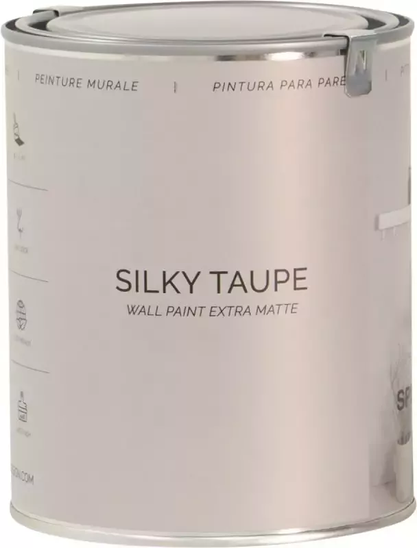 Spinder Design WALL PAINT 1L Muurverf Silky Taupe