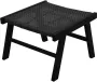 WOOOD Puk Hocker Aluminium Zwart 41x57x54 - Thumbnail 2