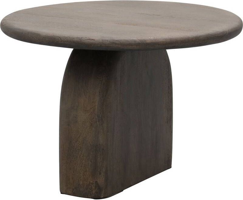 Moods Collection Salontafel Bokashi mangohout 60x60x40 cm walnoot - Foto 2