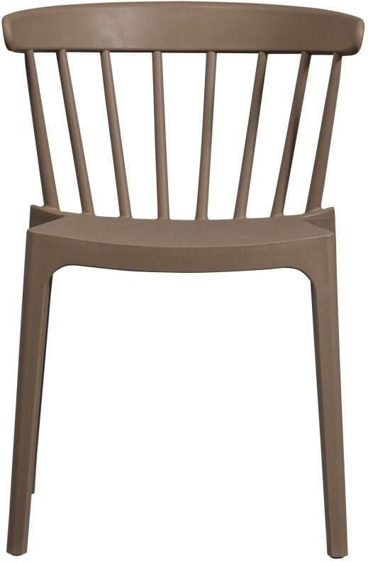 WOOOD Bliss Eetkamerstoel Tuinstoel Plant Fiber Bruin 75x52x53 - Foto 2