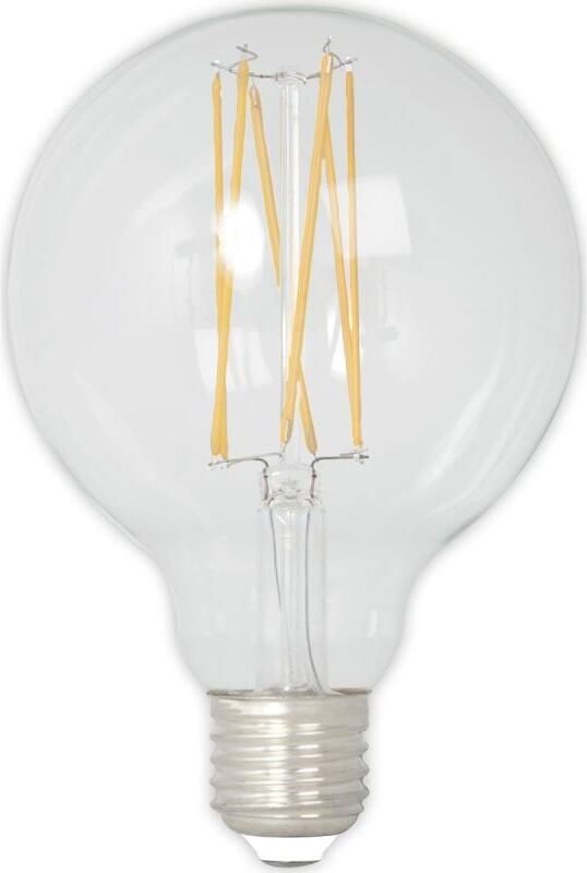 Trendhopper Calex LED Full Glass LongFilament Globe Lamp 240V 4W 350lm E27 GLB80 Clear 2300K Dimmable energy label A+ - Foto 2