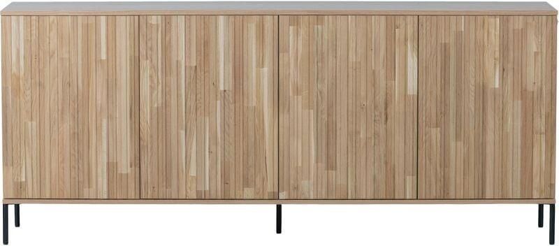 WOOOD Dressoir New Gravure Commode met grafische reliëfdeuren H 85 cm x B 200 cm - Foto 7