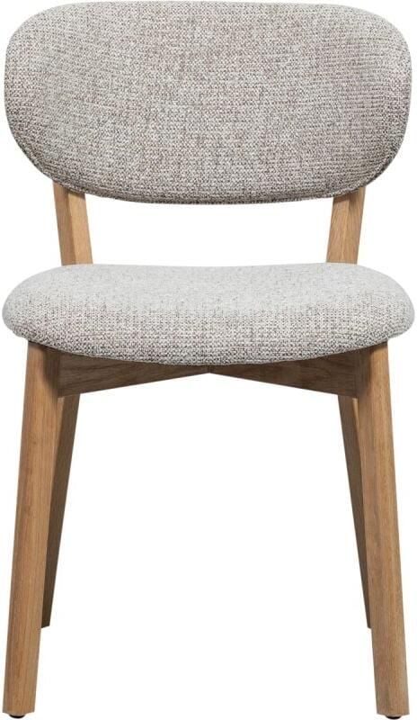 WOOOD Udar Eetkamerstoel Houte Frame Polyester Naturel 82x51x60 - Foto 2