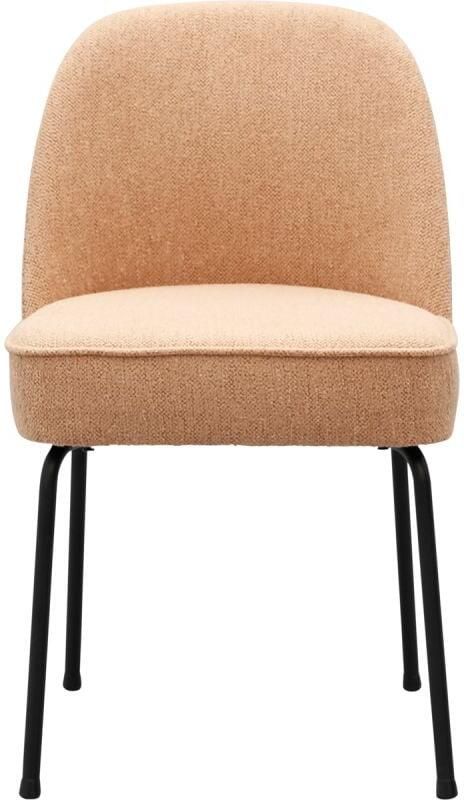 Trendhopper Eetkamerstoel Vogue Gear Powder met zwarte poten