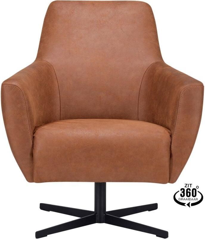 Trendhopper Fauteuil Helin Bull Camel