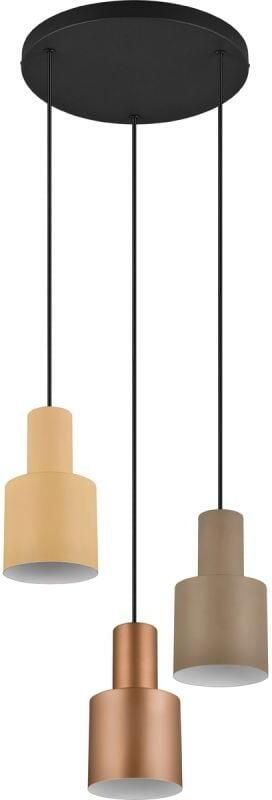 TRIO Agudo Hanglamp Multicolor 3x E27