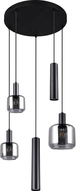 Trendhopper Hanglamp Metaro 5 lichts rond