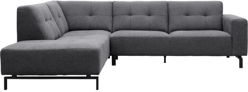 Trendhopper Hoekbank Viborg Nero Grey links