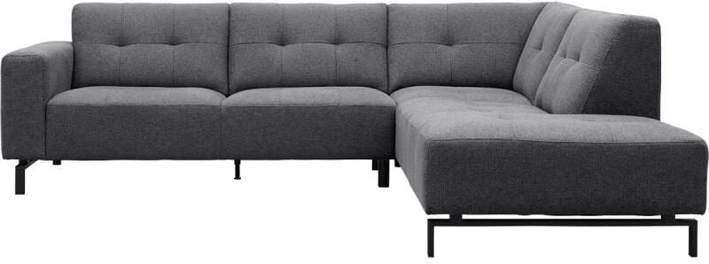 Trendhopper Hoekbank Viborg Nero Grey rechts
