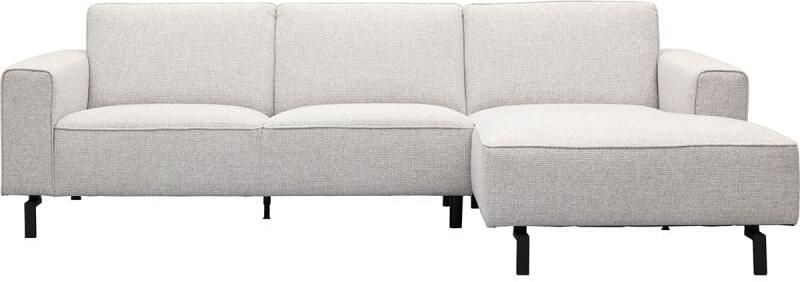 Trendhopper Hoekbank Vik Nero Lightgrey Rechts