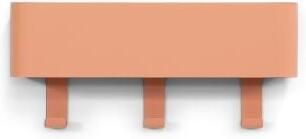 Spinder Design kapstok Dax Play 3 Clay Terra 3 haken Staal - Foto 3