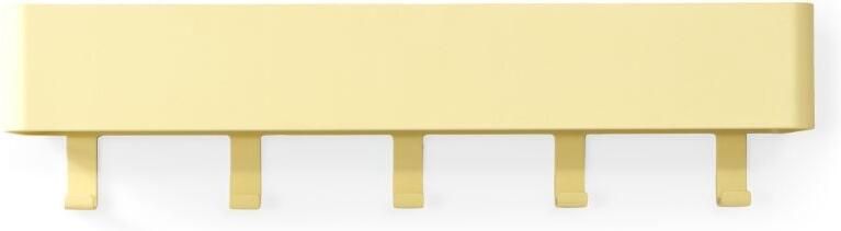 Spinder Design kapstok Dax Play 5 Butter Yellow 5 haken Staal - Foto 2