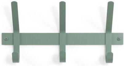 Spinder Design kapstok Dexter 3 Dusty Green 3 haken Staal - Foto 3