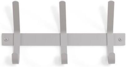 Spinder Design kapstok Dexter 3 Silky Taupe 3 haken Staal - Foto 4
