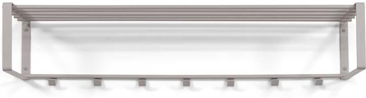 Spinder Design kapstok Rex 2 XL (100 Cm) Silky Taupe 7 haken Staal - Foto 2