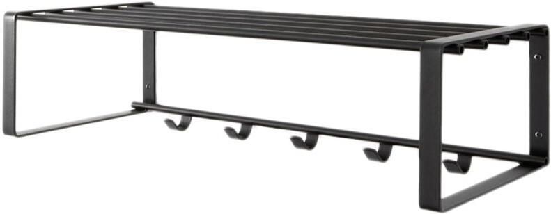 Spinder Design Rex 2 Wandkapstok met 5 haken 70x29x19 cm Zwart - Foto 4