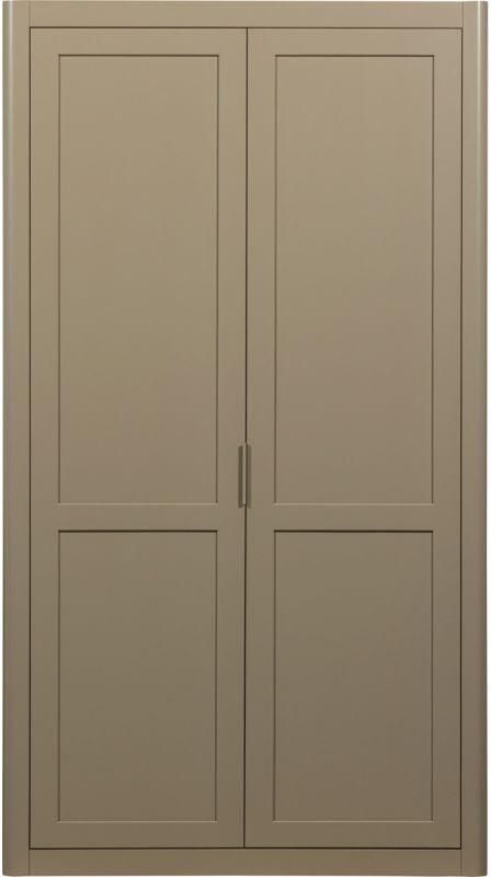 WOOOD Opbergkast Gunnar Grenenhout 217 x 120cm Mud - Foto 4