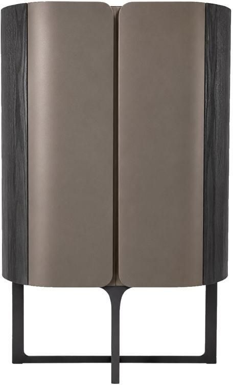 Trendhopper Opbergkast Sakana Darkgrey-Brons