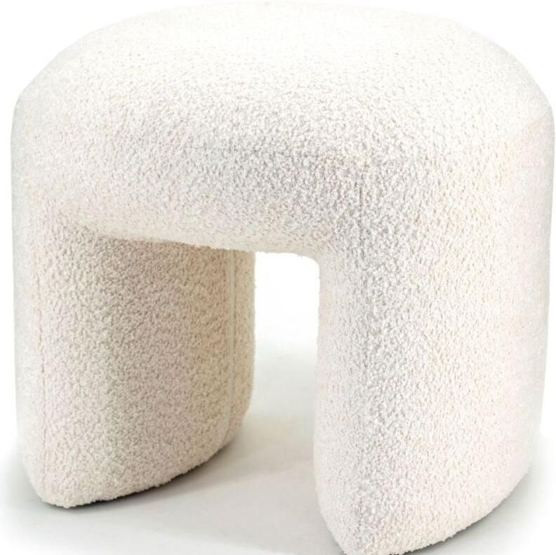 By-Boo Hocker Sahi Bouclé Beige