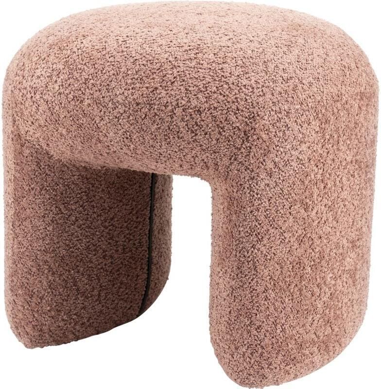 By-Boo Hocker Sahi Bouclé Terracotta