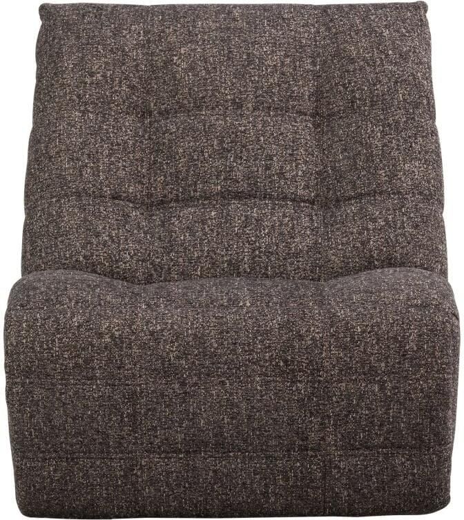 WOOOD Hein Relaxfauteuil Elektrisch Geweven stof Antraciet Bruin - Foto 4