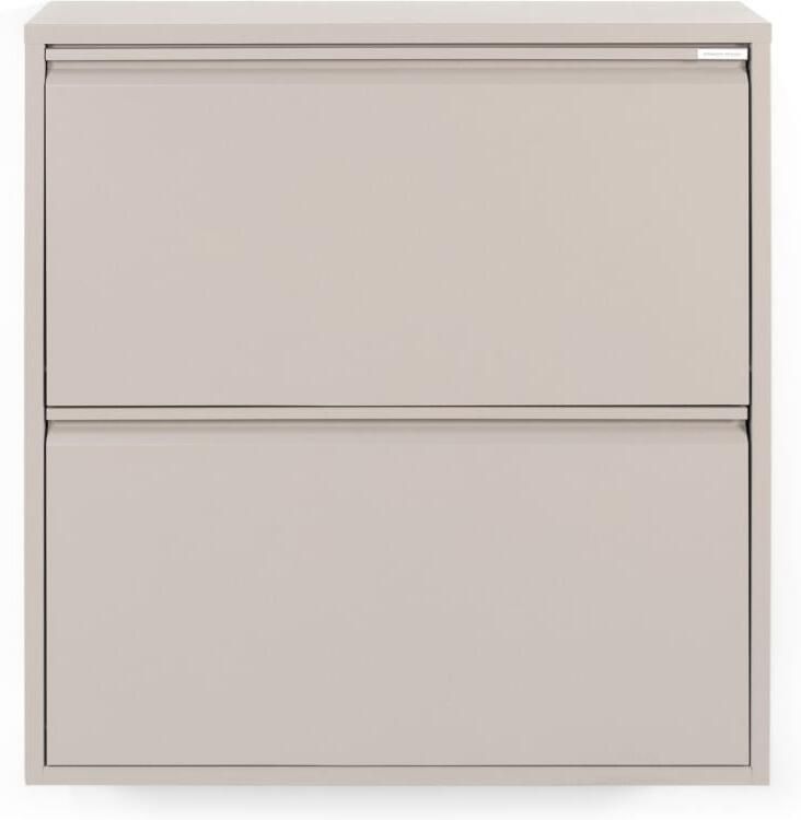 Trendhopper Schoenenkast Bobbie 2 laden Silky Taupe (12 paar schoenen) - Foto 3
