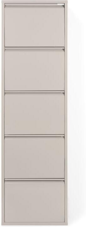 Trendhopper Schoenenkast Bobbie 5 laden Silky Taupe (10 paar schoenen) - Foto 3