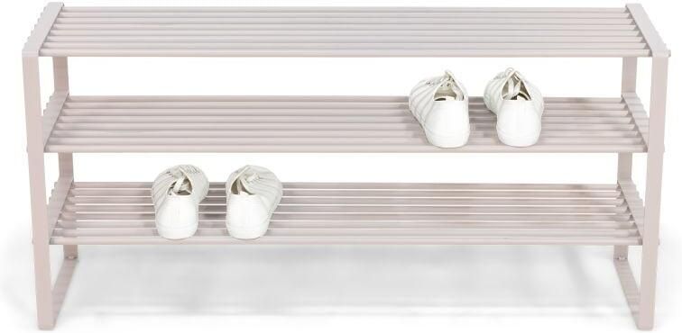Spinder Design schoenenrek Rex SR 2 Silky Taupe 100 cm Staal - Foto 2